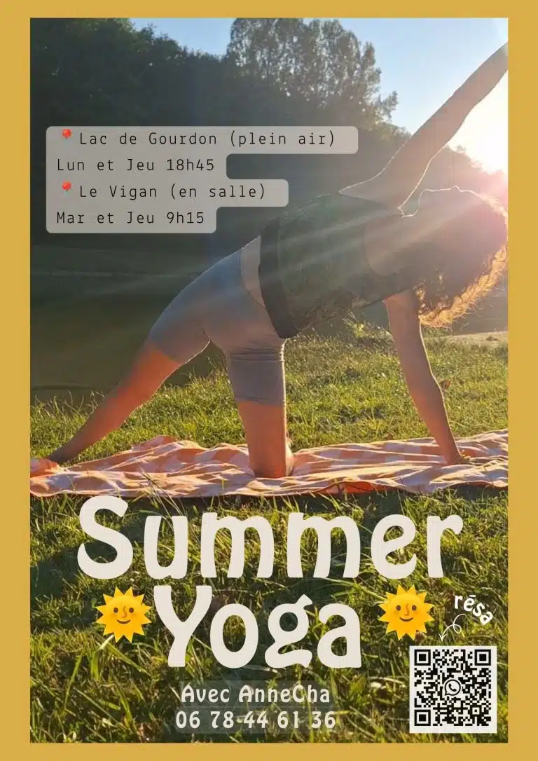 cours de yoga été 2026 Summer